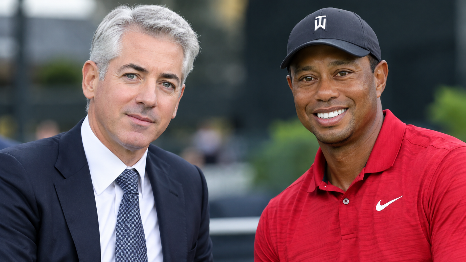 Bill Ackman and Tiger Woods