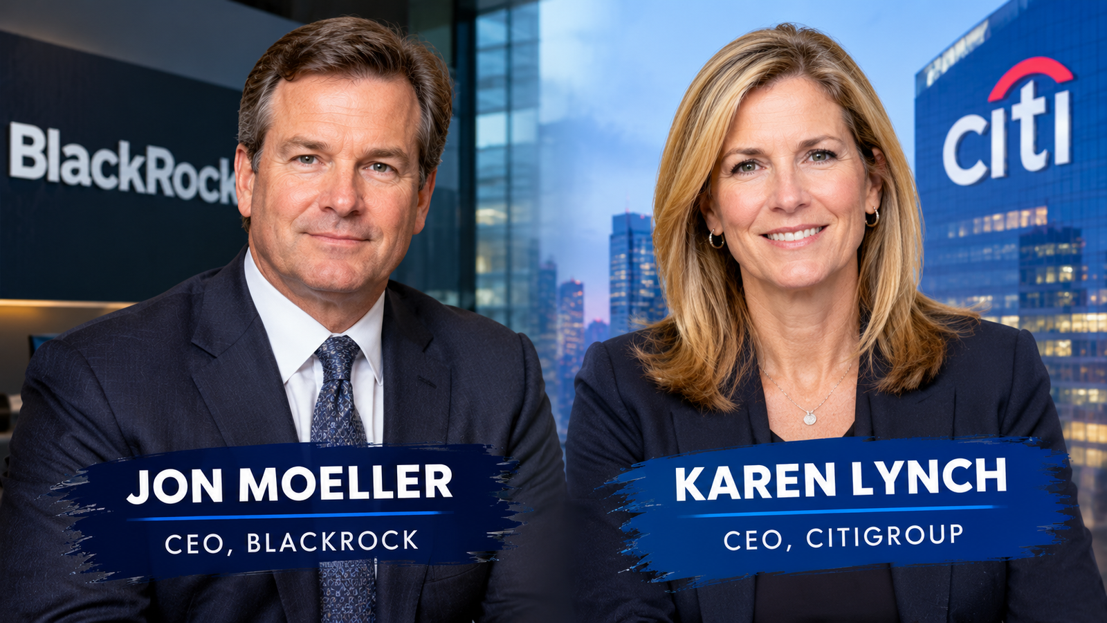 Jon Moeller and Karen Lynch